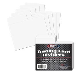 BCW Trading Card Dividers Horizontal - Titeltrenner 10 Stück