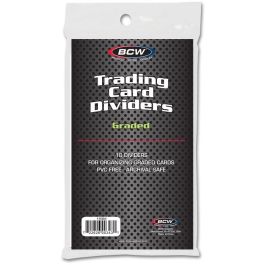 BCW Graded Trading Card Dividers - 10 Kartentrenner