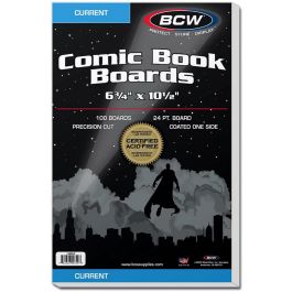 BCW Current Comic Book Boards 24pt (100 St.)