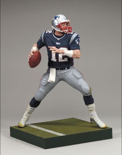 NFL 2008 Wave 2 Tom Brady 3 Action Figure