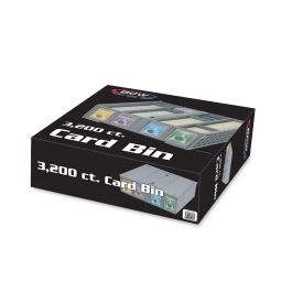 BCW 3200 Card Bin - Sammelkarten-Aufbewahrungsbox Grau