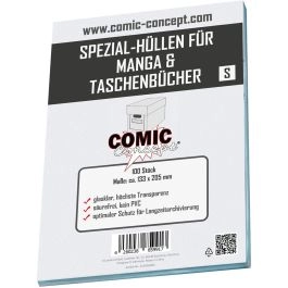 Manga und Taschenbuch Bags S (100 Hüllen)