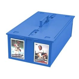 BCW 1600 Card Bin - Sammelkarten-Aufbewahrungsbox Blau