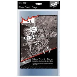 Ultra Pro Comic Bags Silver Size (100 Stück)