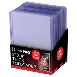 Topload 3 x 4 Inch - Thicker Cards 55pt - 25 Stück