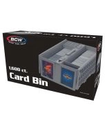 BCW 1600 Card Bin - Sammelkarten-Aufbewahrungsbox Grau